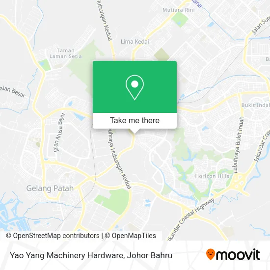 Yao Yang Machinery Hardware map