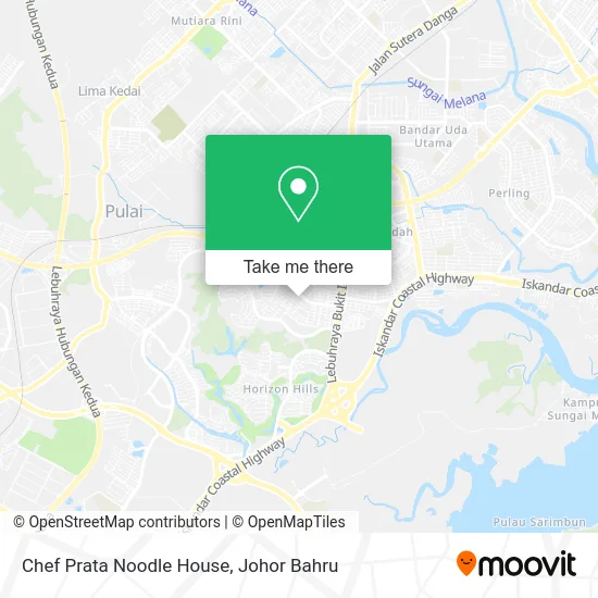 Chef Prata Noodle House map