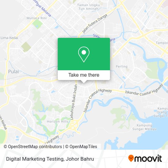 Digital Marketing Testing map