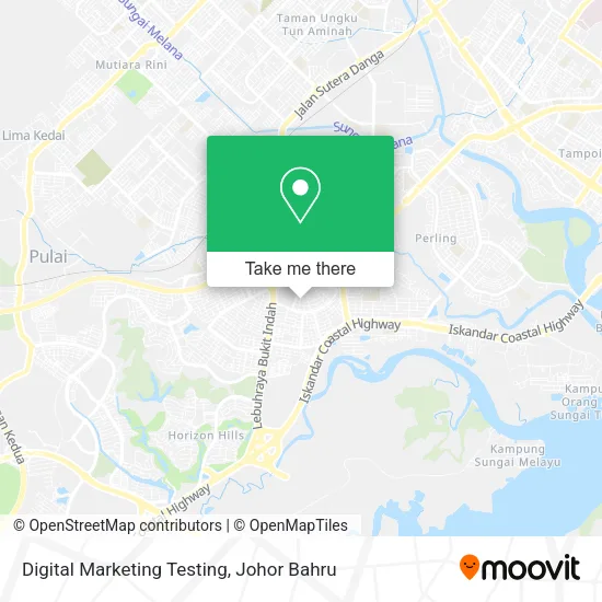 Digital Marketing Testing map
