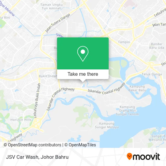 JSV Car Wash map