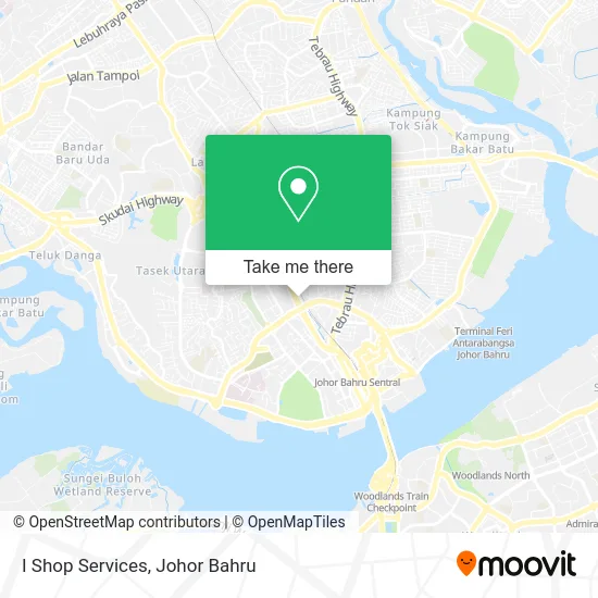 I Shop Services map