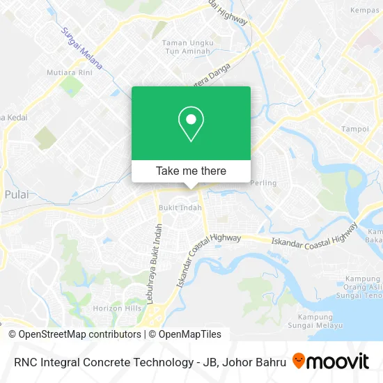 RNC Integral Concrete Technology - JB map