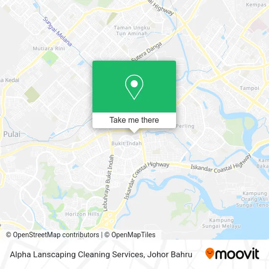 Alpha Lanscaping Cleaning Services map