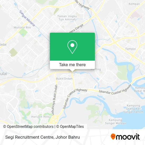 Segi Recruitment Centre map