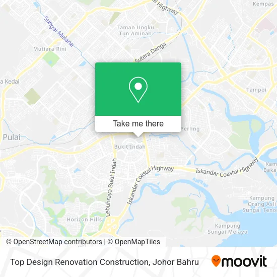 Top Design Renovation Construction map
