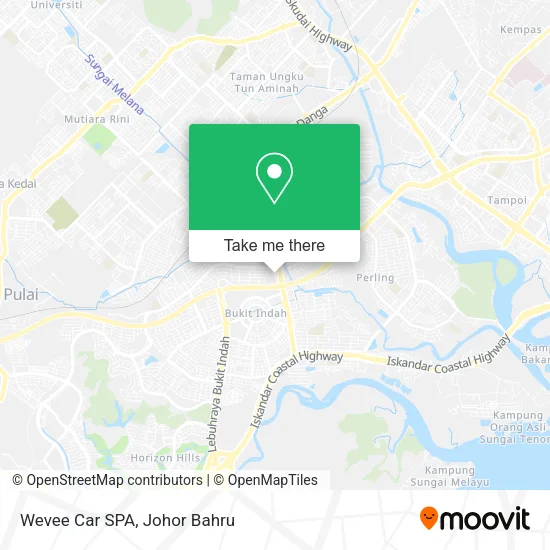 Wevee Car SPA map