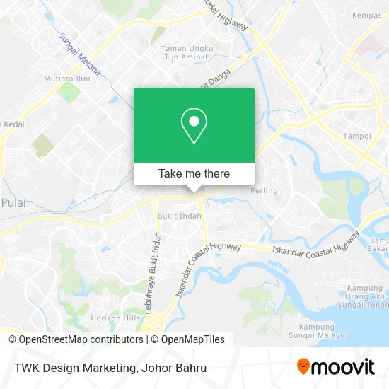 TWK Design Marketing map
