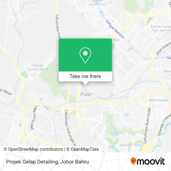 Projek Gelap Detailing map