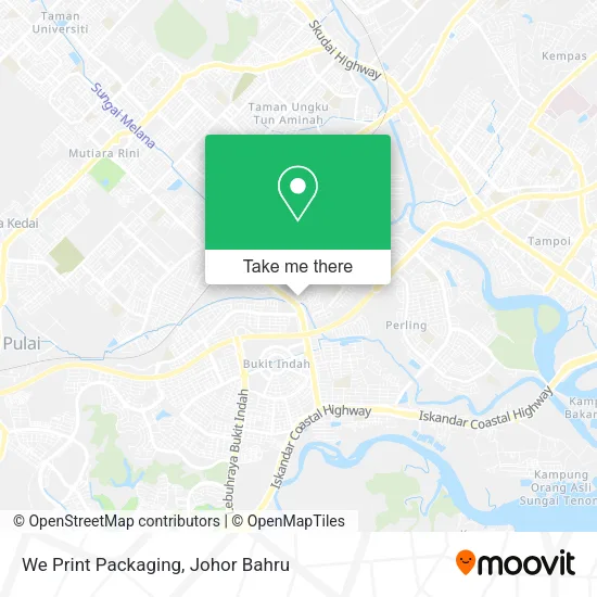 We Print Packaging map