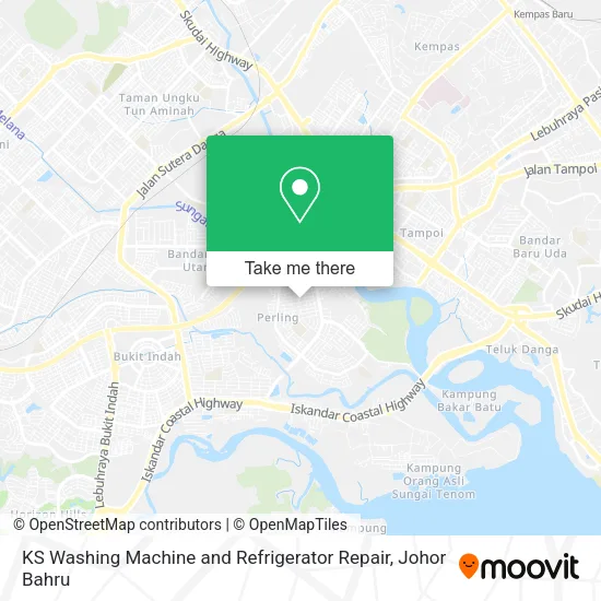 KS Washing Machine and Refrigerator Repair map