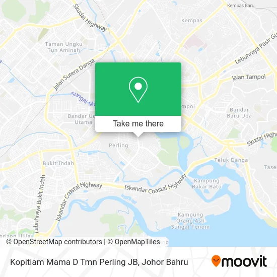 Kopitiam Mama D Tmn Perling JB map