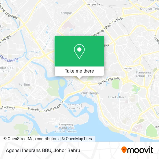 Agensi Insurans BBU map