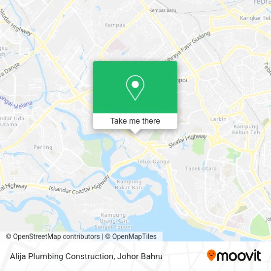Alija Plumbing Construction map