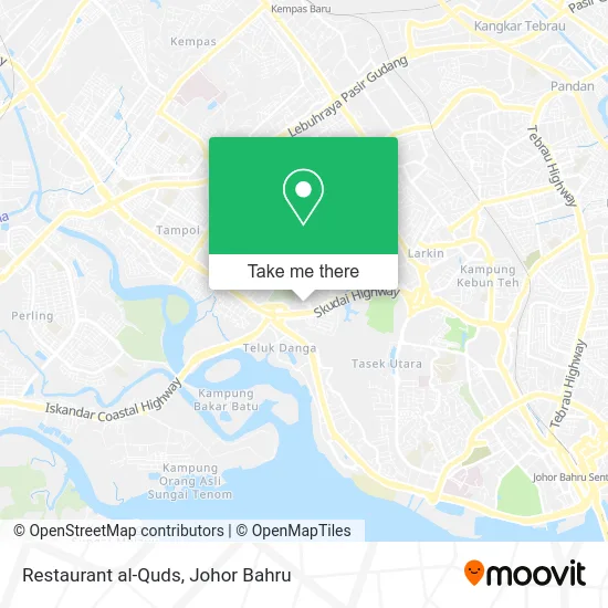 Restaurant al-Quds map