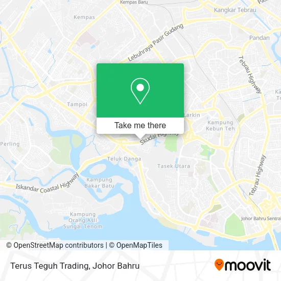 Terus Teguh Trading map