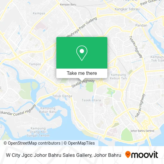 W City Jgcc Johor Bahru Sales Gallery map