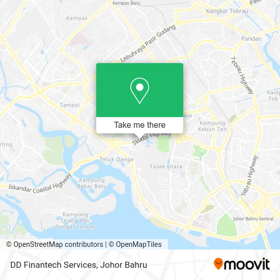 DD Finantech Services map