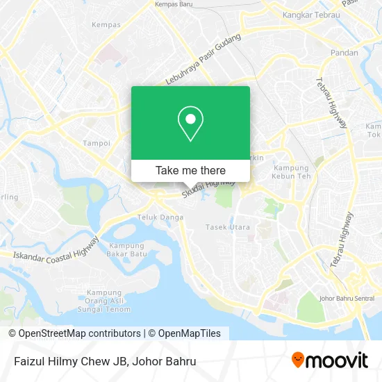 Faizul Hilmy Chew JB map