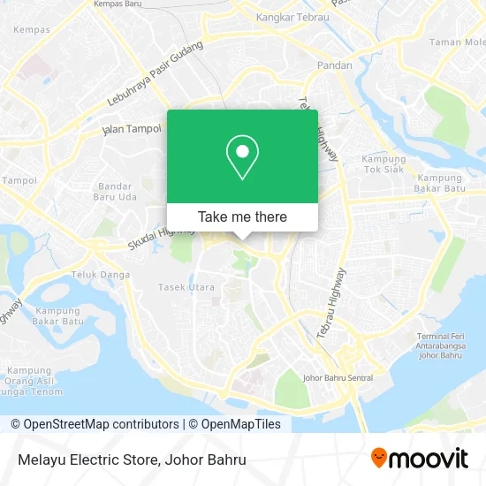 Melayu Electric Store map