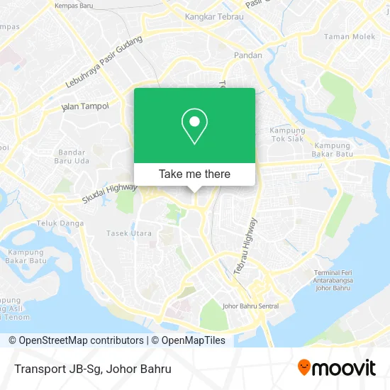 Transport JB-Sg map