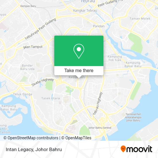Intan Legacy map