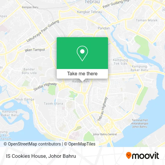 IS Cookies House map