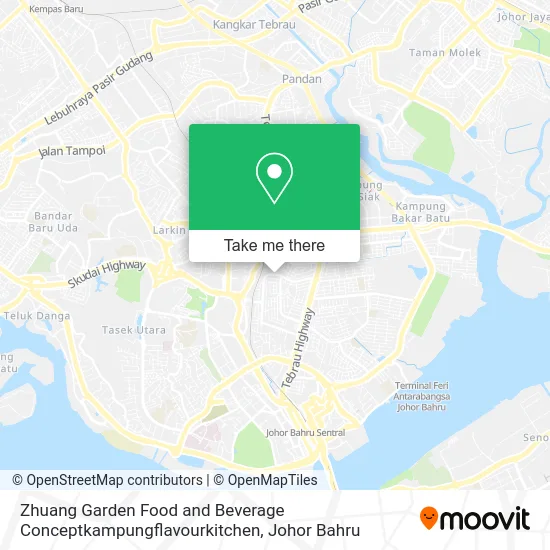 Zhuang Garden Food and Beverage Conceptkampungflavourkitchen map