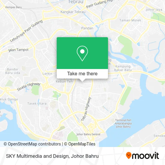 SKY Multimedia and Design map