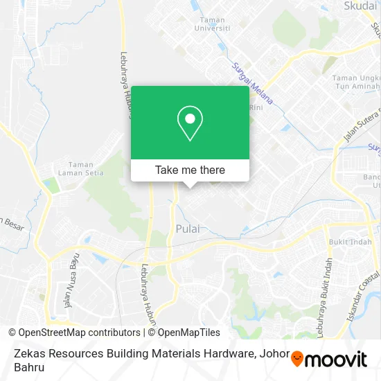 Zekas Resources Building Materials Hardware map