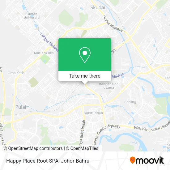 Happy Place Root SPA map
