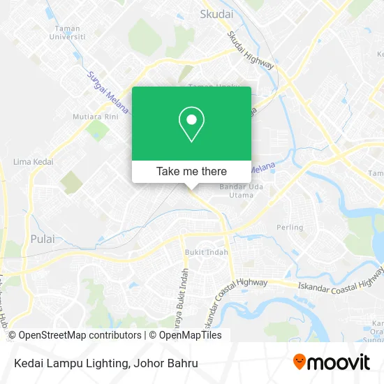 Kedai Lampu Lighting map