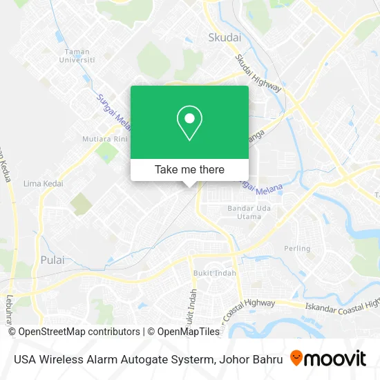 USA Wireless Alarm Autogate Systerm map
