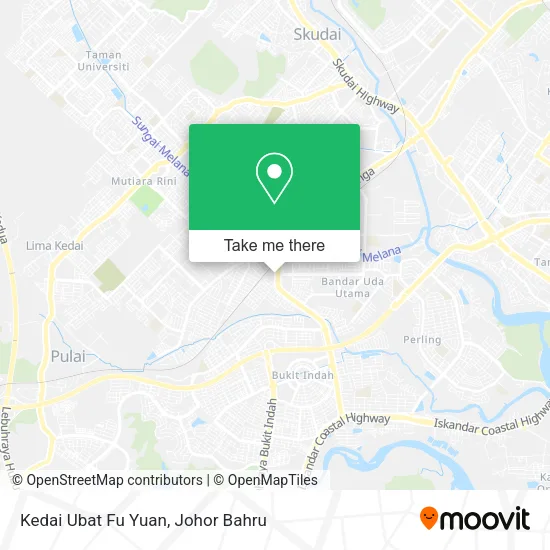 Kedai Ubat Fu Yuan map