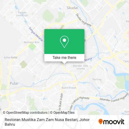Restoran Mustika Zam Zam Nusa Bestari map