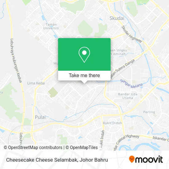 Cheesecake Cheese Selambak map