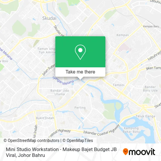 Mini Studio Workstation - Makeup Bajet Budget JB Viral map