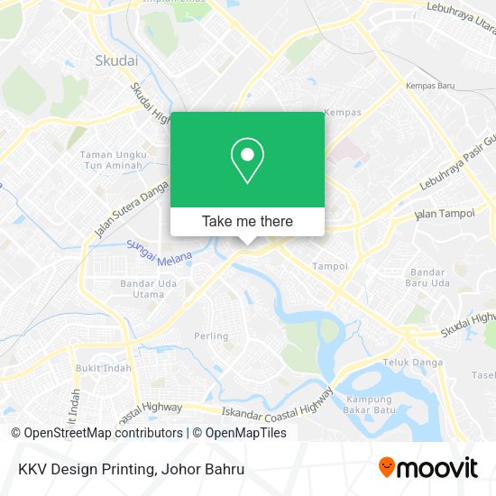 KKV Design Printing map