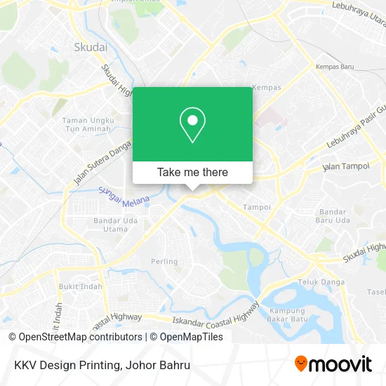 KKV Design Printing map