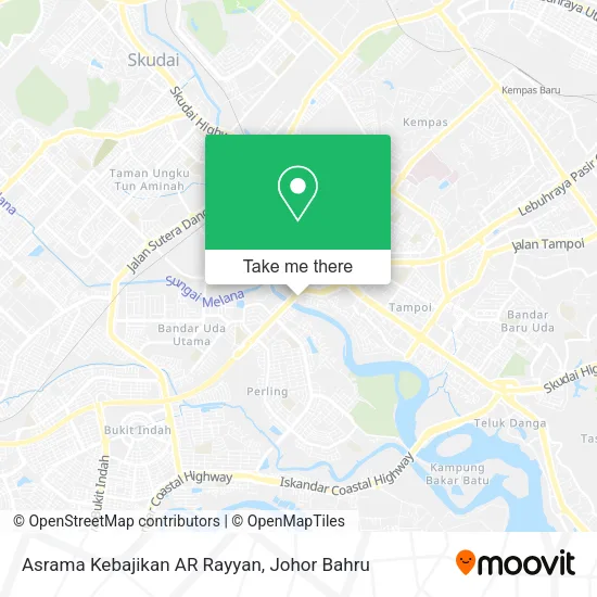 Asrama Kebajikan AR Rayyan map