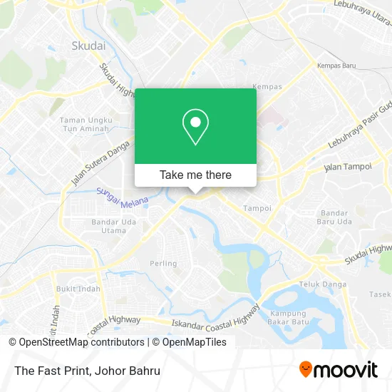 The Fast Print map