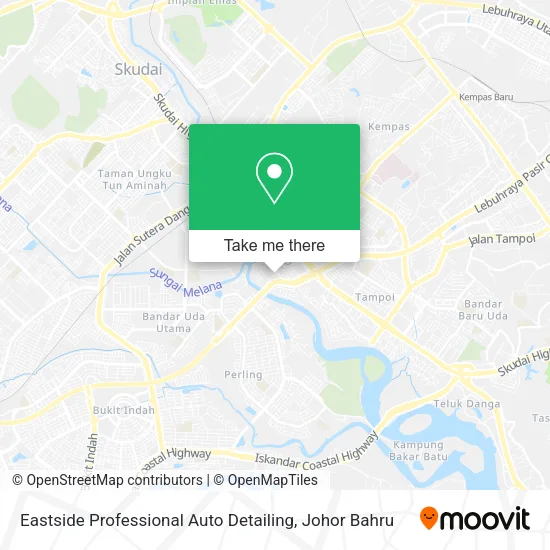 Eastside Professional Auto Detailing map