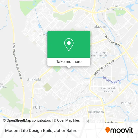 Modern Life Design Build map