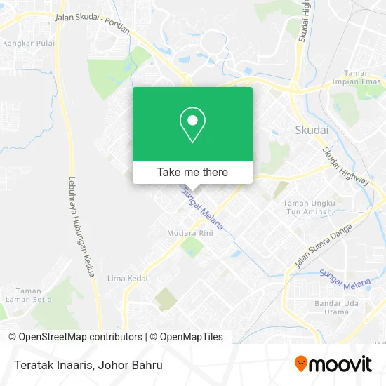 Teratak Inaaris map