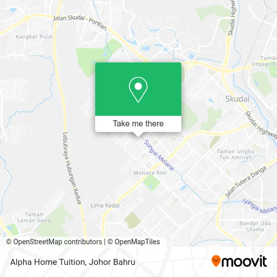 Alpha Home Tuition map