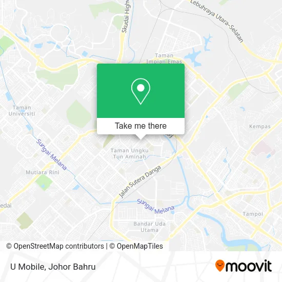 U Mobile map