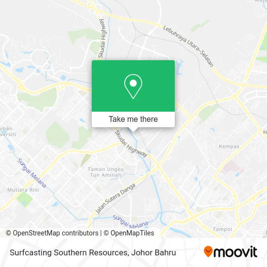 Surfcasting Southern Resources map