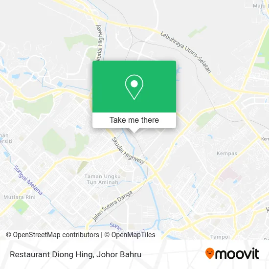 Restaurant Diong Hing map