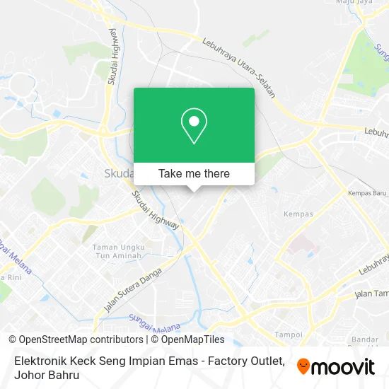 Elektronik Keck Seng Impian Emas - Factory Outlet map