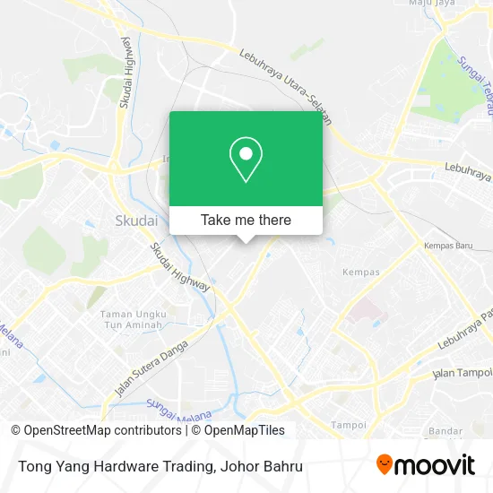Tong Yang Hardware Trading map